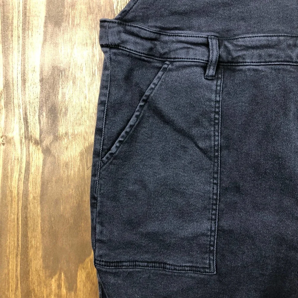 Ava & Viv Black Overalls Adjustable Straps Side Zip Stretch Size 18W NEW - Picture 7 of 15